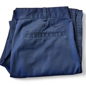 Nike Dri-Fit Men's Navy Golf Trousers. 33x30